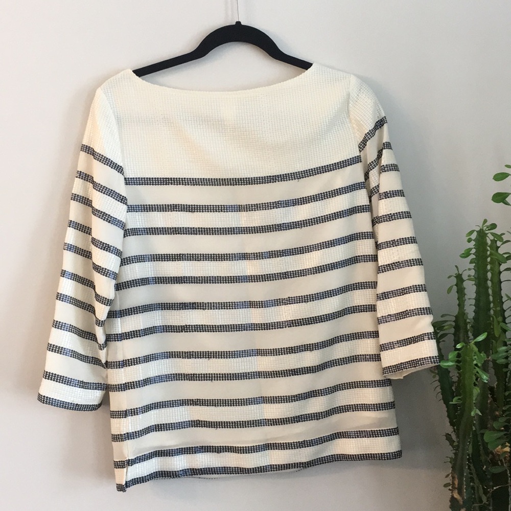 Gap three quarter sleeve top - Picture 4 of 5
